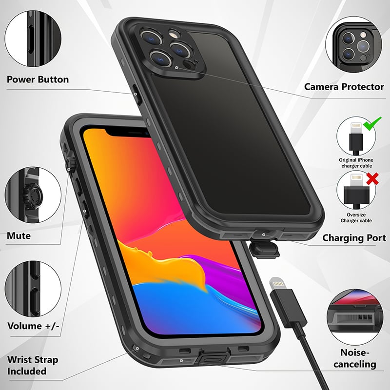 IP68 Waterproof Case for iPhone